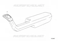 Appoggiobraccia pezzi singoli per BMW 528i
