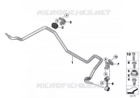 Barra stabilizzatora posteriore per BMW Z4 3.0si