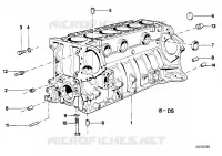 Blocco cilindri per BMW 635CSi