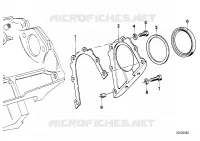 Blocco cilindri/pezzi montabili per BMW 635CSi