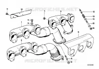 Collettore di scarico per BMW 635CSi