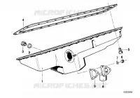 Coppa dellolio/indica.d.livello del.oli per BMW 635CSi