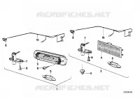 Corr.d.montagg.luce nel bagagliaio per BMW 320