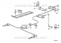 Faro regolazione profondita fascio lum. per BMW 730i