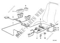 Kit di cavi sedile sportivo regolabile per BMW 635CSi