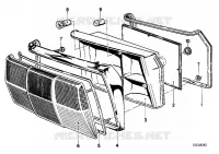Luce posteriore per BMW 518