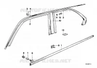 Mod.decor grondaia per BMW 528i