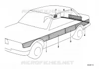 Nastro ornamentale autorita per BMW 528i
