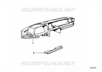 Parti di attacco rivestimento per BMW 528i