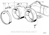 Pezzi singoli per faro per BMW 520