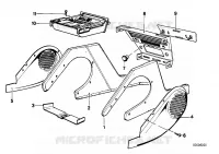 Posaoggetti/condizionamento aria per BMW 518