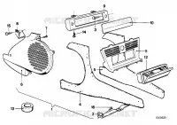 Posaoggetti/condizionamento aria per BMW 528i