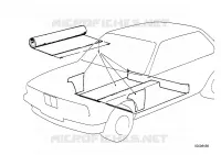 Rivestimenti pianale a metraggio per BMW 528i