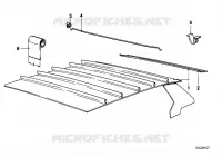 Riv.tetto mascherina cielo anteriormente per BMW 528i