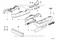 Sedile anteriore lamierini per BMW 730iL