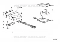 Terzo fanale freno per BMW 635CSi