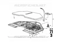 Utensili di bordo/Cassetta portautensil per BMW 3.0CSL