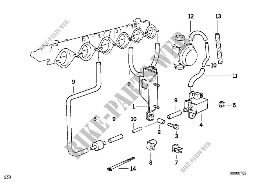 Motore comando sottopressione per BMW Z3 M3.2