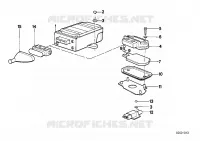 Apparecchio di comando accens.transistor per BMW 745i
