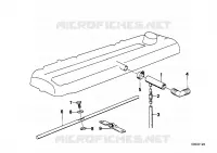 Basamento Imp. aerazione per BMW 635CSi