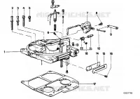 Coperchio del carburatore per BMW 525