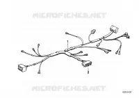 Fascio de cavi motore per BMW 745i