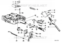 Galleggiante/scatola dello sterzo per BMW 525