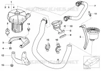 Riduz.sost.nocive gas d.scapp. pomp.aria per BMW 316ti