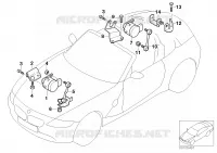 Sensor di regol.profondita dilluminaz. per BMW Z4 3.0si