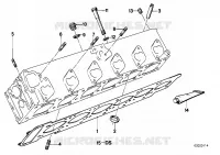 Testata per BMW 635CSi