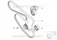 Trasmis.a cinghie/compres.p.condizionat. per BMW 320i