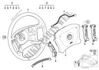 Volante Airbag Smart multifunzione per BMW 520i