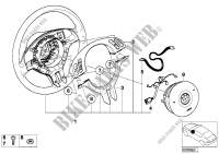 Volante sport airbag smartMF/coper.decor per BMW 316i 1.9