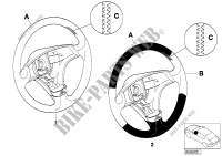 Volante sport individ., airbag,SA 255 per BMW 330Ci