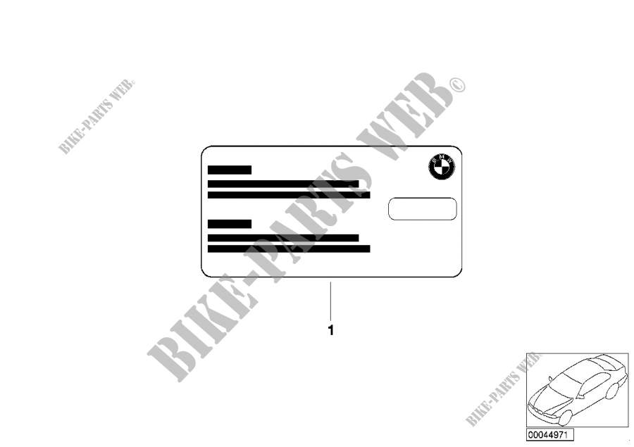 Etichetta,cambio Candela High Power per BMW 318i