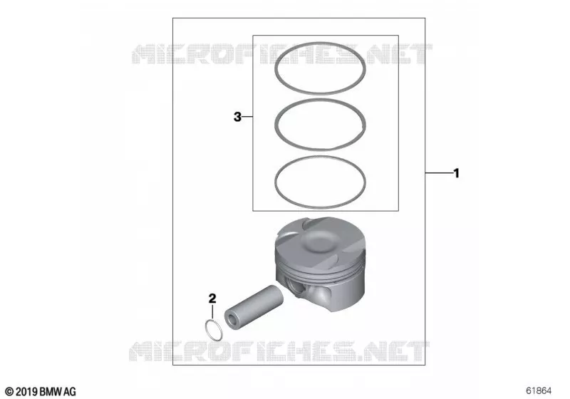 Manovellismo-pistone BMW BMW Serie 3 2001 316ti N 316ti