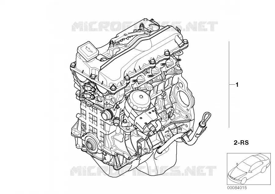 Motore alleggerito - Ricambi Usati BMW BMW Serie 3 2003 318Ci N 318Ci