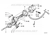 Alimentazione carburante/pompa/filtro per BMW 525