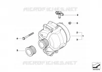 Alternatore di rotazione   Ricambi Usati per BMW Z4 2.5i