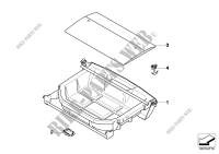 Cassetto bagagliaio / box ribaltabile per BMW 330i