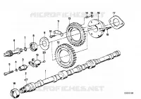 Comando delle valvole albero a camme per BMW 635CSi