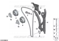 Comando delle valvole catena distribuz. per BMW Z4 2.5i