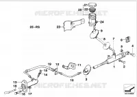 Comando frizione per BMW 628CSi