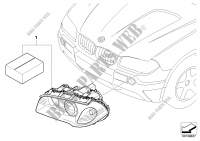 Kit di postmontaggio Adaptive Headlights per BMW X3 2.0d 2007