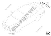 M Performance accessori aerodinamica per BMW 318Ci