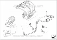 Motore comando sottopressione per BMW 316ti