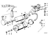 Pompa alimentazione/filtro carburante per BMW 735i