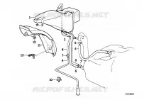 Serbatoio di compens./condotti per BMW 525ix