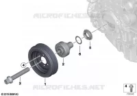 Trasmissione a cinghie ammortizzatore per BMW Z4 2.5i