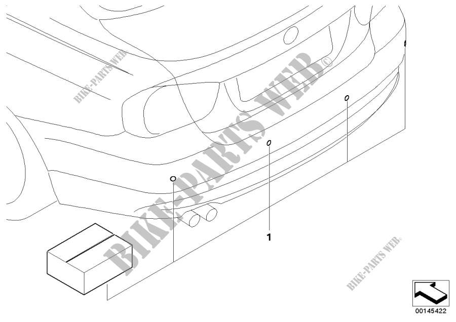 Kit postmontaggio PDC posteriore per BMW 318d